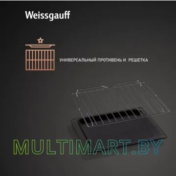 Электрический духовой шкаф Weissgauff EOV 676 SB Black Edition картинка 9